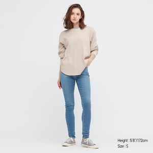 Waffle Crew Neck Long-Sleeve T-Shirt natural xs
